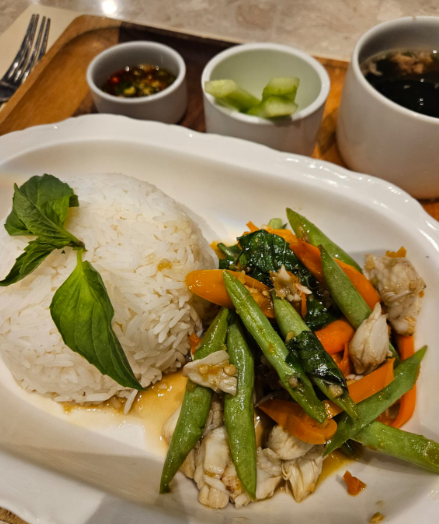 Sambal Stir Fry Tofu and Veggie